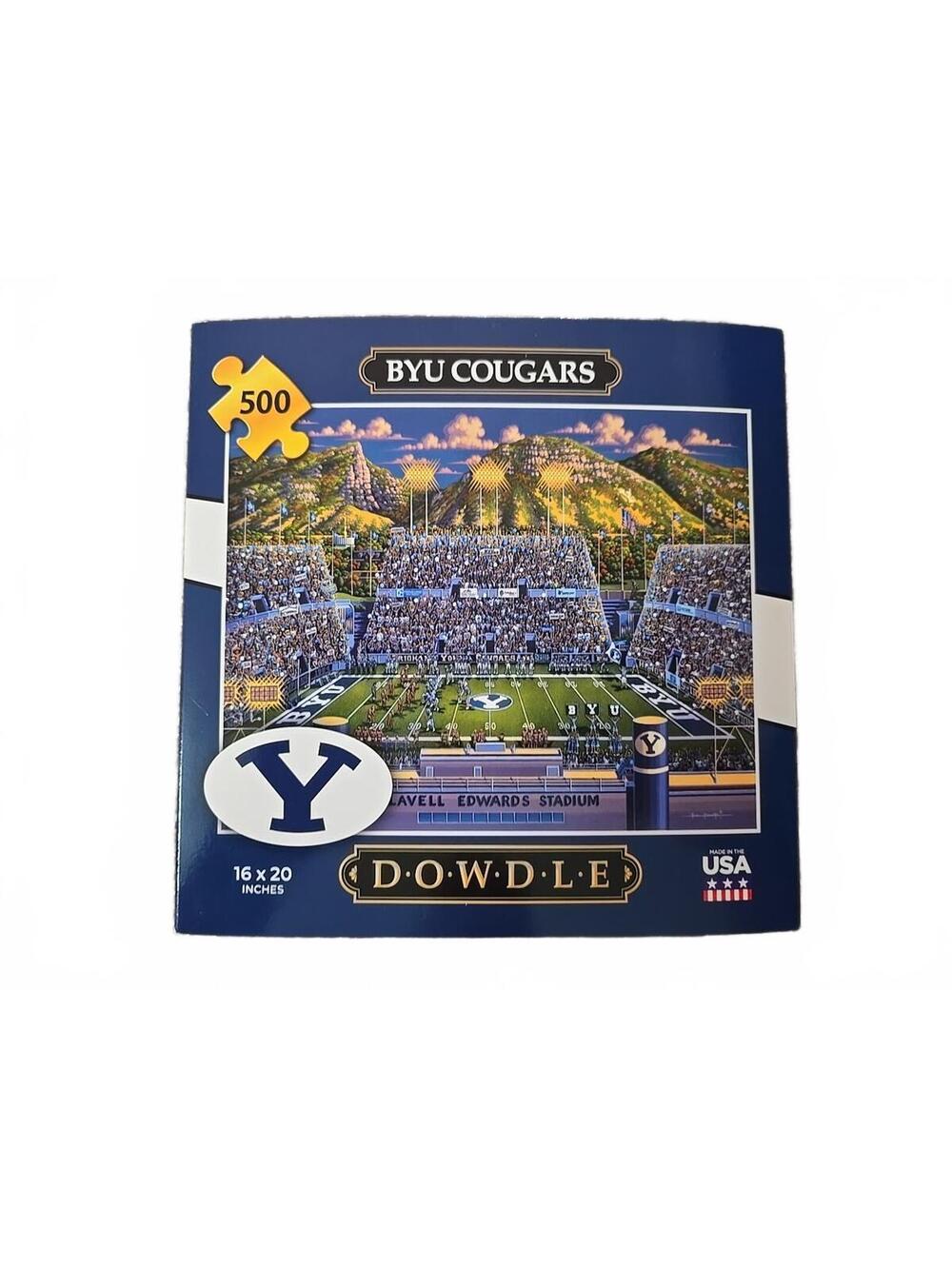 Dowdle BYU Cougars 500pc Puzzle Football Stadium